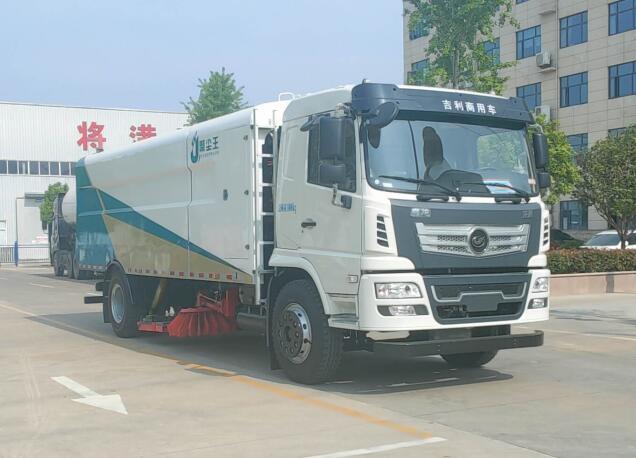 聚塵王牌HNY5180TXCBEV型純電動(dòng)吸塵車