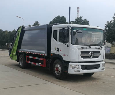 聚塵王牌HNY5185ZYSE6型壓縮式垃圾車(chē)