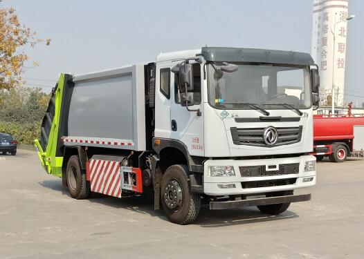 聚塵王牌HNY5180ZYSET6型壓縮式垃圾車(chē)