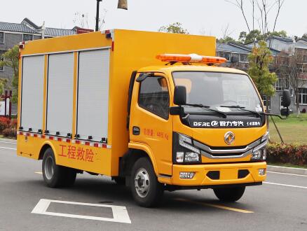 東風小多利卡單排工程救險車-工程施工工具車